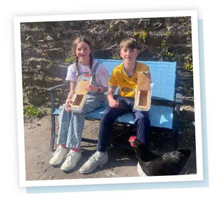 'Week 1 down of hot lunches and all went great. So much excitement and our compost box was empty everyday! So a real sign of good food! My 2 seemed so much brighter coming in from school and ready for homework! We used to have half eaten lunches but not this week.' - Sinead, Mother. Co. Cork